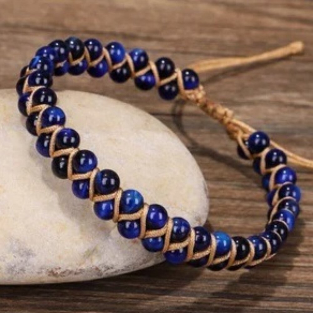 Blue Tiger's Eye Bracelet